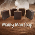 Manly Man Soap - Handcrafted Tallow Soap with Tobacco and Vanilla