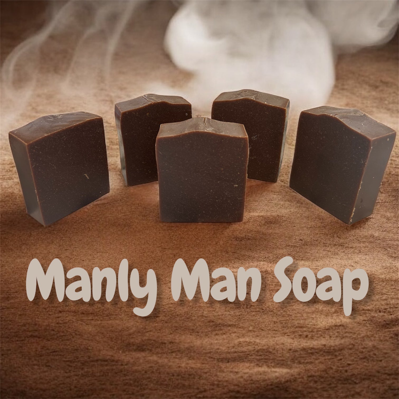 Manly Man Soap - Handcrafted Tallow Soap with Tobacco and Vanilla