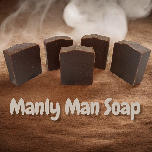 Manly Man Soap - Handcrafted Tallow Soap with Tobacco and Vanilla